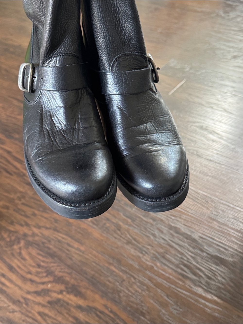 Frye Black Women's Leather Boots - Picture 15 of 16